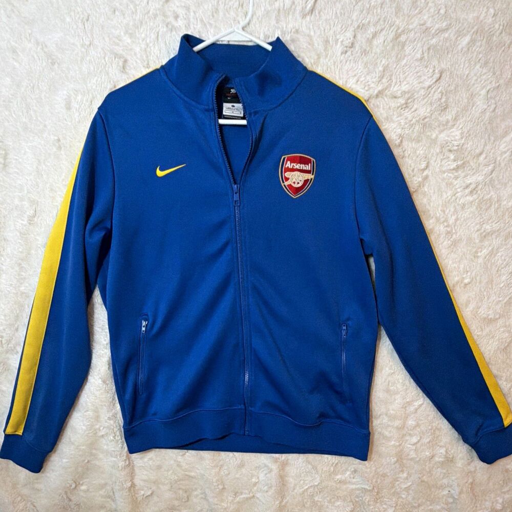 Nike Arsenal FC 2013/14 N98 Track Jacket Men’s L Blue Yellow 542335-493